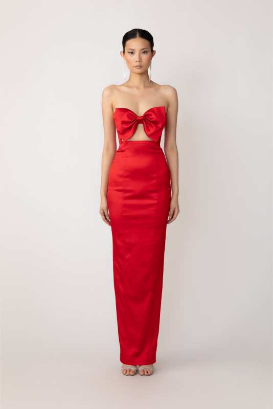 Esther Strapless Gown